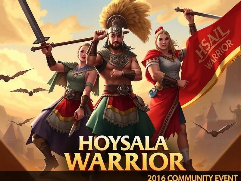 Hoysala Warrior Game Banner